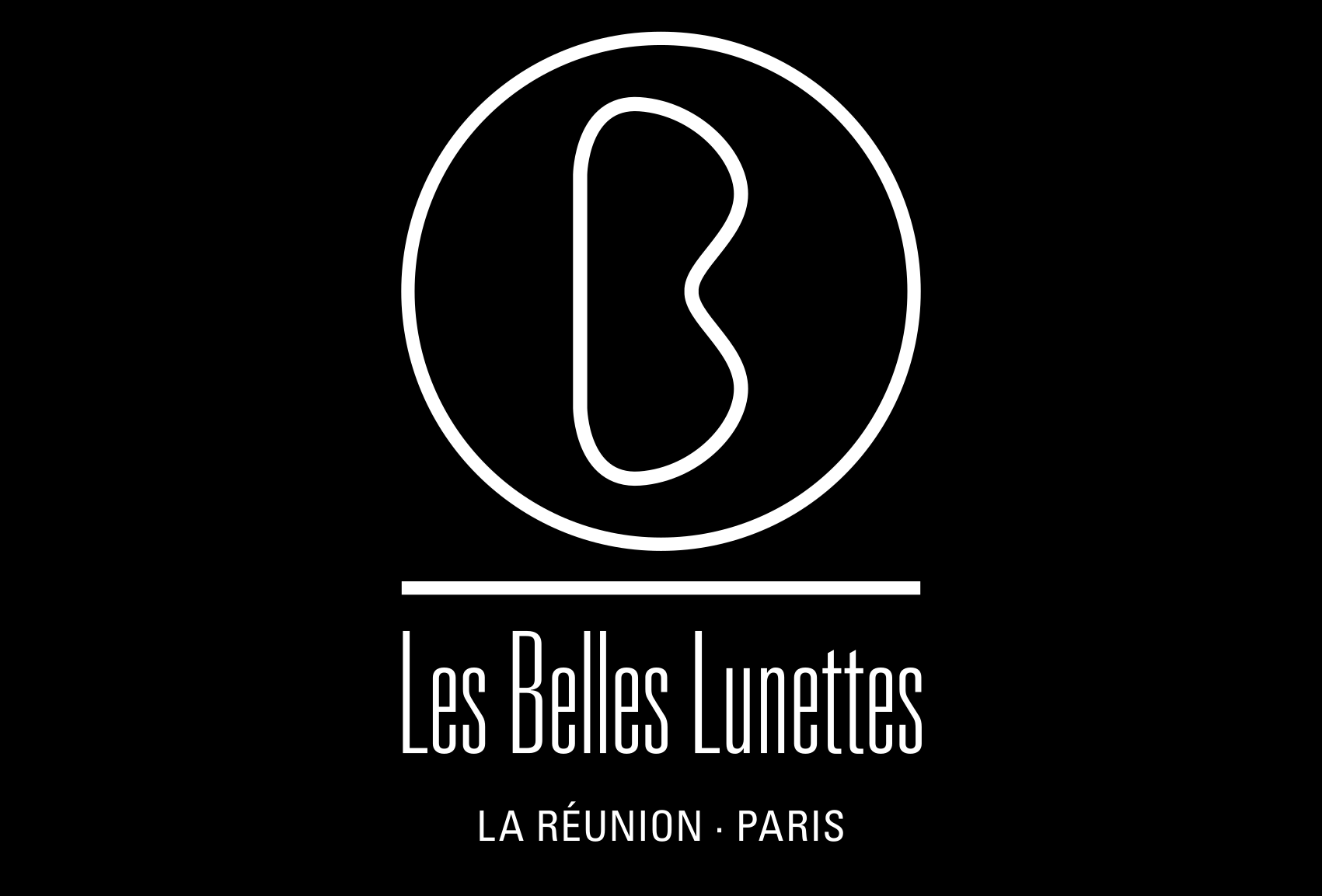 logo opticien les belles lunettes à La Réunion 974